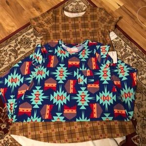 Large LuLaRoe Carly 2 pack
